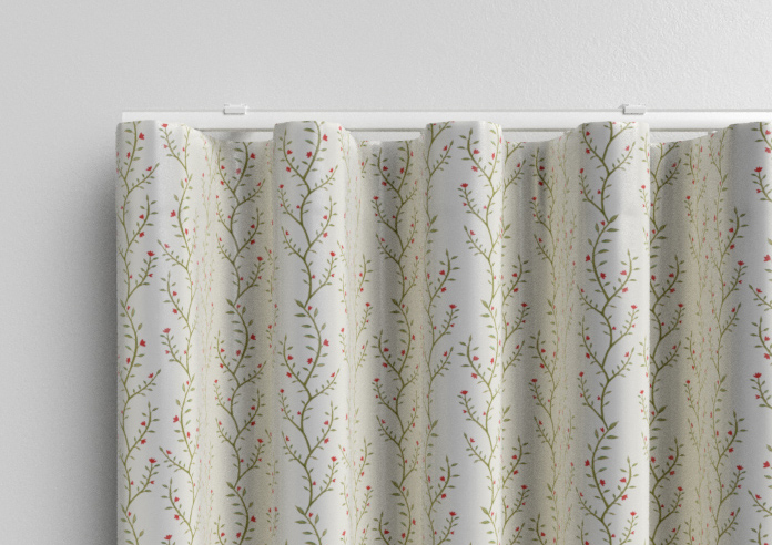 Boughton Faux Silk, Ruby - Made to Measure Curtains - Image 13